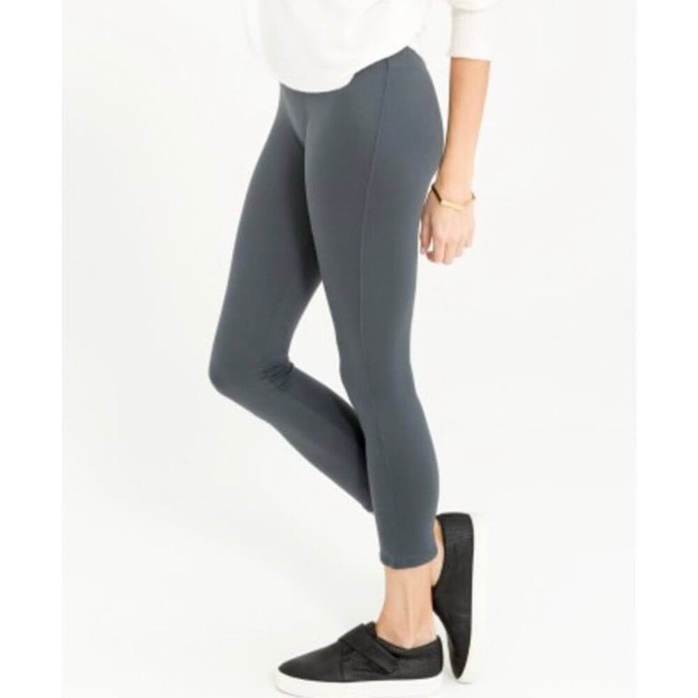 SPANX Women's EUC Essential Leggings #20012R‎ "Steel Gray" | Size Small
